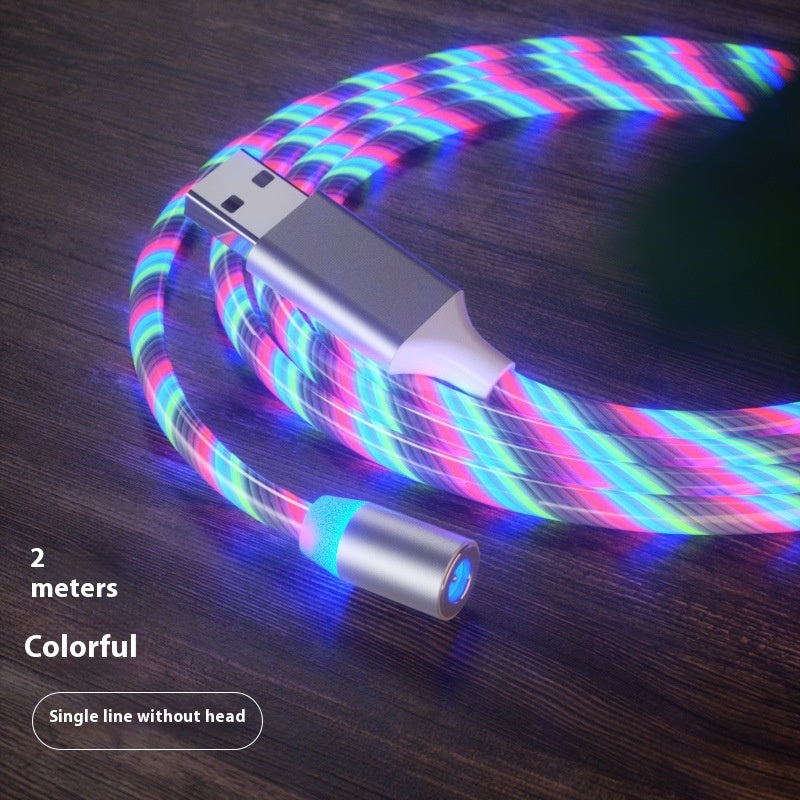 Magnetic Charging Cable Streamer Fast Charging Cable Lighting Micro USB Cable LED Magnet Charger Type-C Cable Magnetic Charging Cable Streamer Fast Charging Cable Lighting Micro USB Cable LED Magnet Charger Type-C Cable